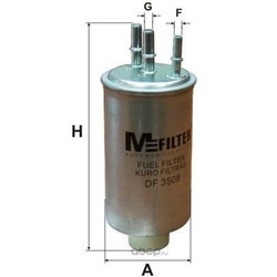 Топливный фильтр (M-Filter) DF3508