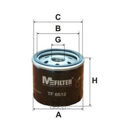 Фильтр масляный (M-Filter) TF6512