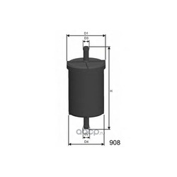 Топливный фильтр (MISFAT) E562