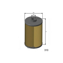 Топливный фильтр (MISFAT) F103