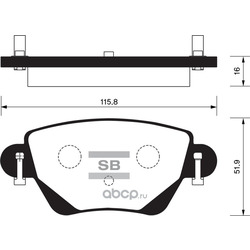    (Sangsin brake) SP2031