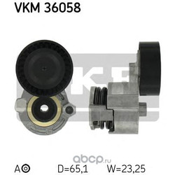 Натяжной ролик, поликлиновой ремень (Skf) VKM36058