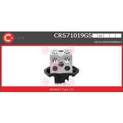 Дополнительный резистор электромотор - вентилятор радиатора (CASCO) CRS71019GS