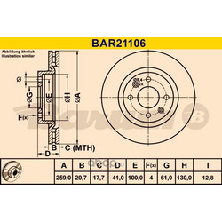   (BARUM) BAR21106