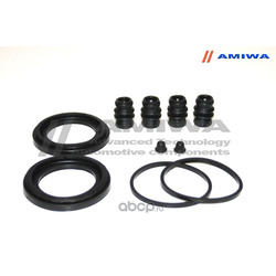 Ремкомплект суппорта тормозного переднего (комплект на 2 суппорта) (AMIWA) 14142695