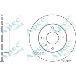 Тормозной диск (APEC braking) DSK507