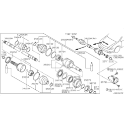 �������� ��������, ��������� ��� (NISSAN) 392415M325