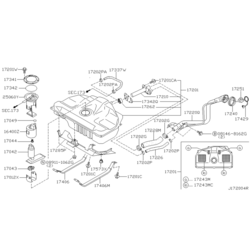 ������ ��������� (NISSAN) 170494M400