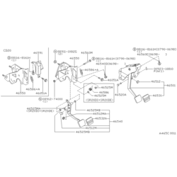 ������ �������� ��������� (NISSAN) 4653511P01