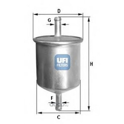 Топливный фильтр (UFI) 3152900