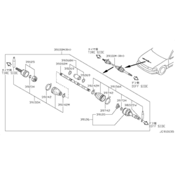 ������� (NISSAN) 3974101E89