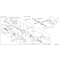�������� ��������, ��������� ��� (NISSAN) 397410M326
