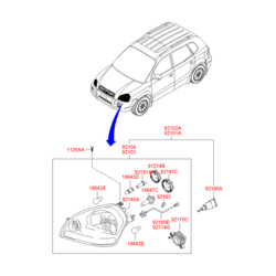    (Hyundai-KIA) 921663K000