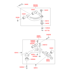 ����� �������� ����� (Hyundai-KIA) 545003K000