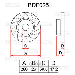 , ,  (TAYGA) BDF025