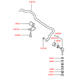 ������ ������������� ��������� (Hyundai-KIA) 5481338100