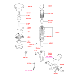 ����� ������������ (Hyundai-KIA) 5464238000