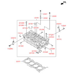������ ������� ����� ��������� (Hyundai-KIA) 2212437100