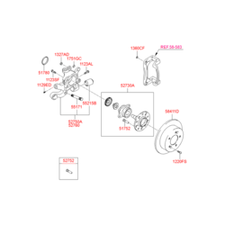 ���������� ����� �������� (Hyundai-KIA) 527103K050