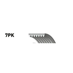 Поликлиновый ремень привода вспомогательных агрегатов (Gates) 7PK1570