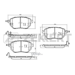 ������� ��������� / �������� / �������� (Zekkert) BS1874