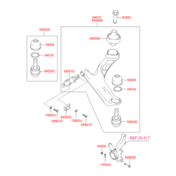   (Hyundai-KIA) 545513A000