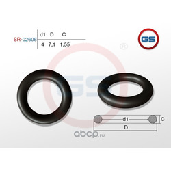 Резиновое кольцо 4 1,55 (GS) SR02606
