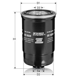Фильтр топливный (Tecneco) GS10235