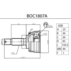    ABS (B-RING) BOC1807A