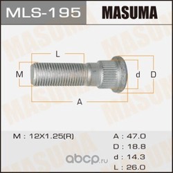 Шпилька колесная (Masuma) MLS195