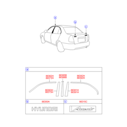 ������ (Hyundai-KIA) 8631525100