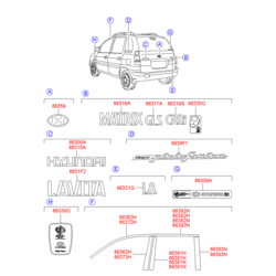   (Hyundai-KIA) 863202D001