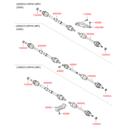 ����������� ������� ������ (Hyundai-KIA) 495942Y000