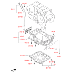 ������ ��������� ��������� � ������� (Hyundai-KIA) 214402F010