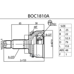    ABS (B-RING) BOC1810A