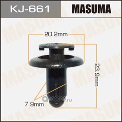 Клипса (пластиковая крепежная деталь) (Masuma) KJ661
