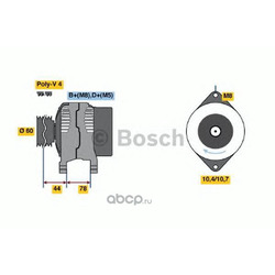  (Bosch) 0986044801