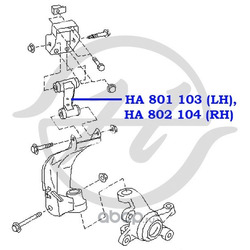 ����� �������� ��������, �������, ����� (Hanse) HA801103