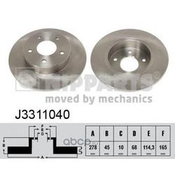 Тормозной диск (Nipparts) J3311040