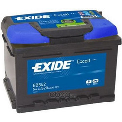 Стартерная аккумуляторная батарея (EXIDE) EB542
