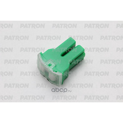 Предохранитель блистер 40a зеленый 30x15.5x12.5mm (PATRON) PFS102