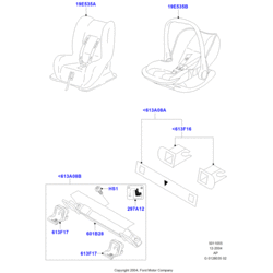  isofix (FORD) 1357238