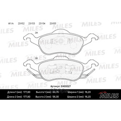   (Miles) E400027