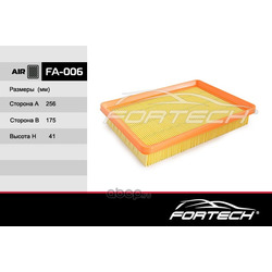 Фильтр воздушный (Fortech) FA006