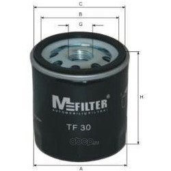 Фильтр масляный (M-Filter) TF30