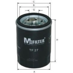 Фильтр масляный (M-Filter) TF27