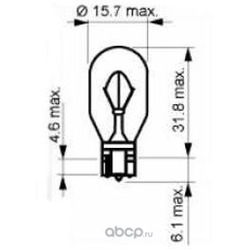 Лампа накаливания, фонарь указателя поворота (SCT) 202402
