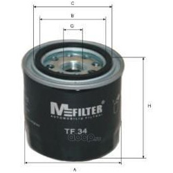 Фильтр масляный (M-Filter) TF34