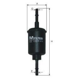 Фильтр топливный (M-Filter) BF673