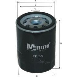 Фильтр масляный (M-Filter) TF38